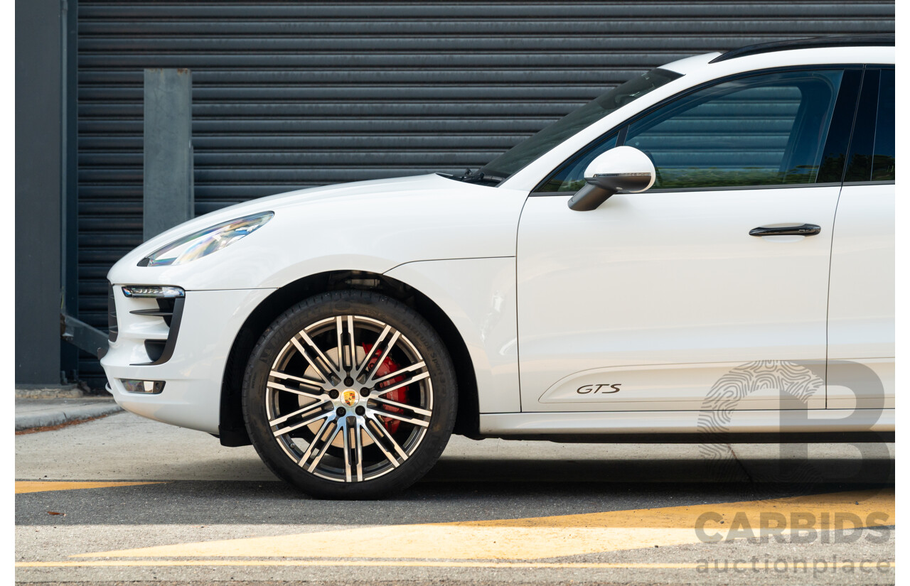 5/2016 Porsche Macan GTS (AWD) 95B MY17 4D Wagon White Twin Turbo V6 3.0L
