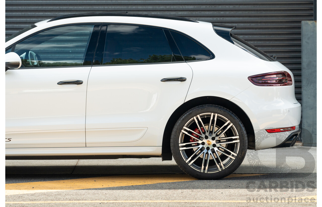 5/2016 Porsche Macan GTS (AWD) 95B MY17 4D Wagon White Twin Turbo V6 3.0L