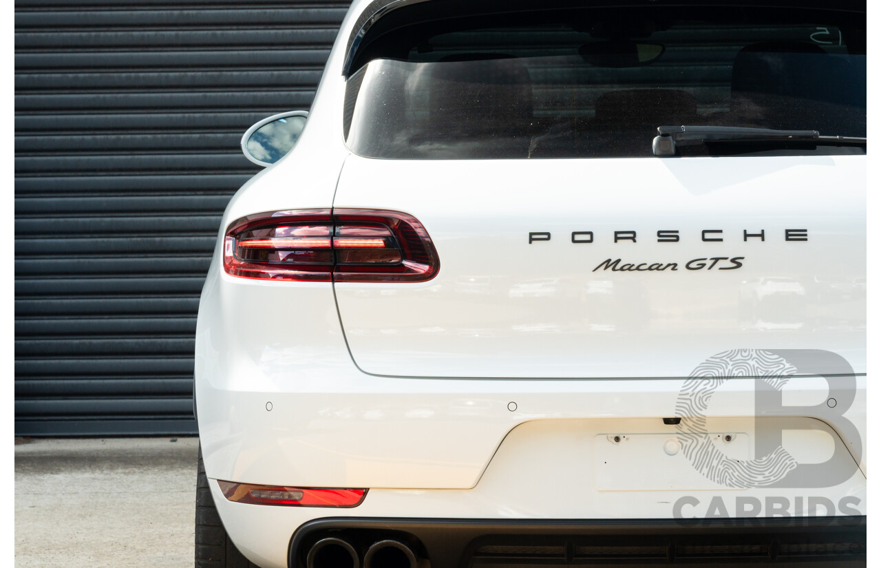 5/2016 Porsche Macan GTS (AWD) 95B MY17 4D Wagon White Twin Turbo V6 3.0L