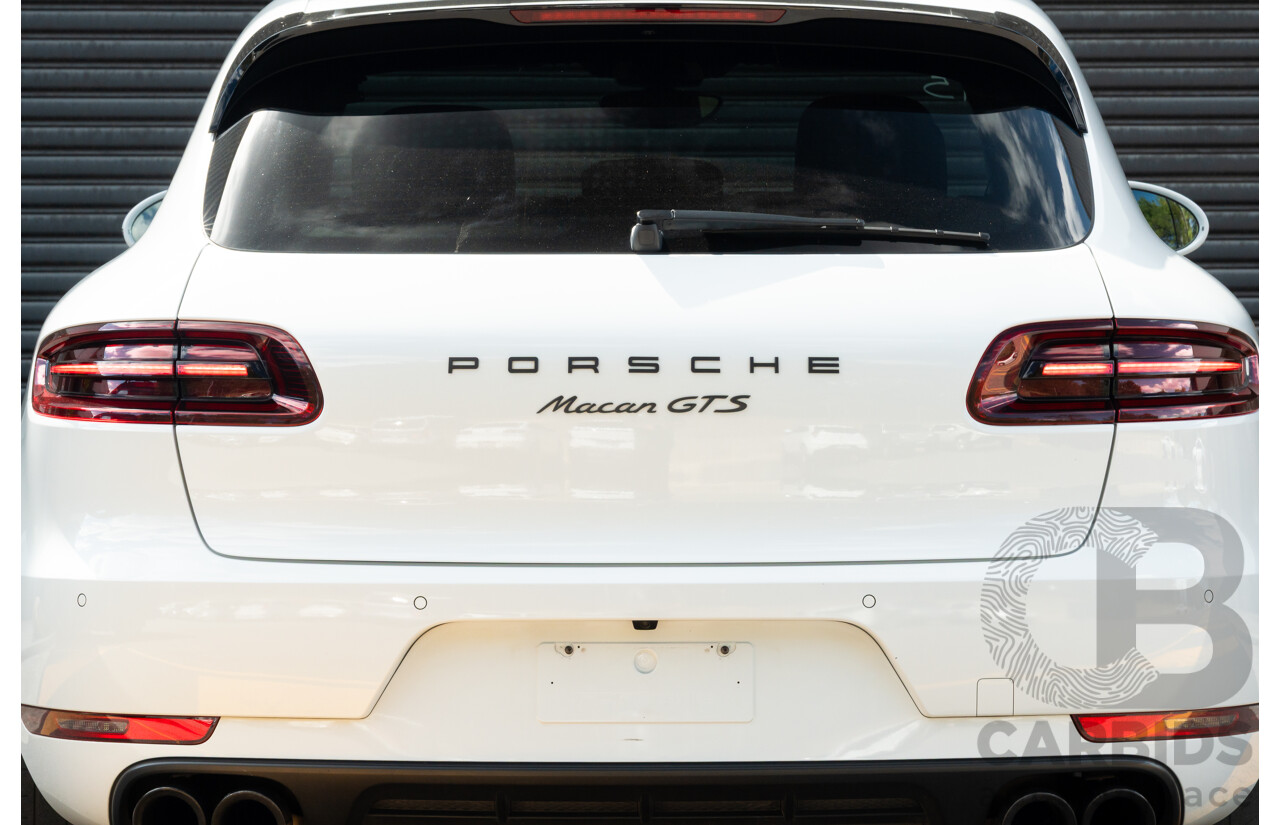 5/2016 Porsche Macan GTS (AWD) 95B MY17 4D Wagon White Twin Turbo V6 3.0L