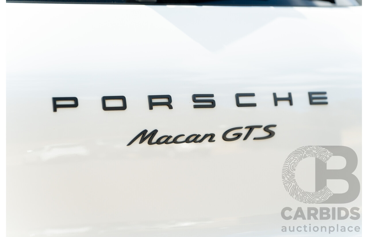5/2016 Porsche Macan GTS (AWD) 95B MY17 4D Wagon White Twin Turbo V6 3.0L