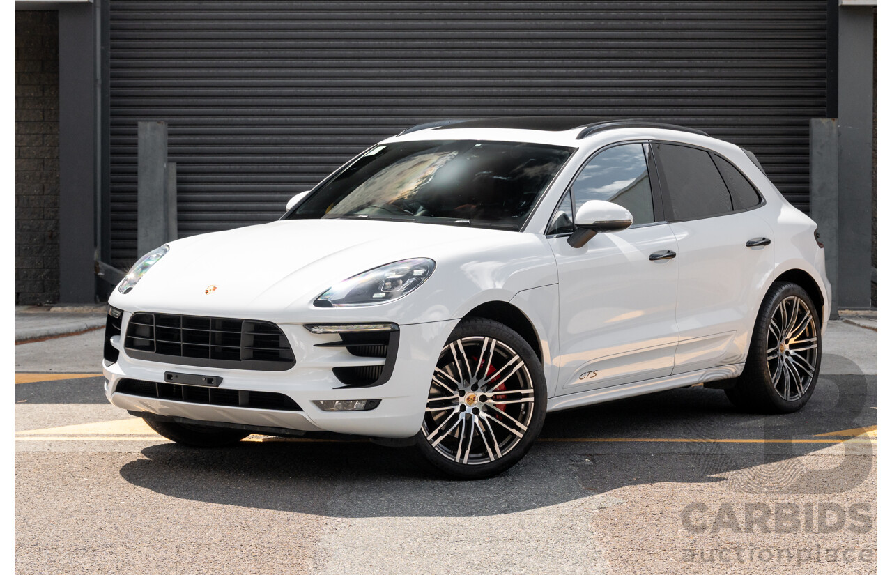 5/2016 Porsche Macan GTS (AWD) 95B MY17 4D Wagon White Twin Turbo V6 3.0L