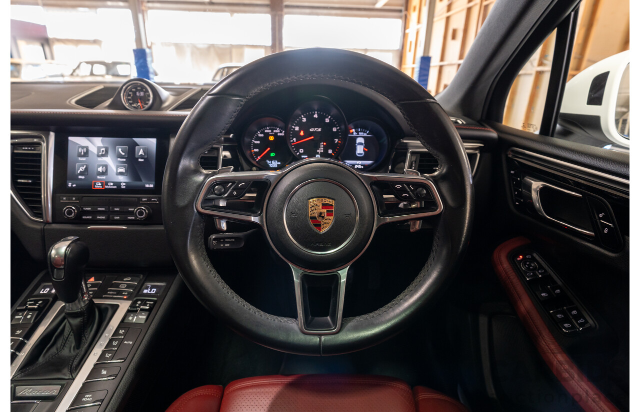 5/2016 Porsche Macan GTS (AWD) 95B MY17 4D Wagon White Twin Turbo V6 3.0L