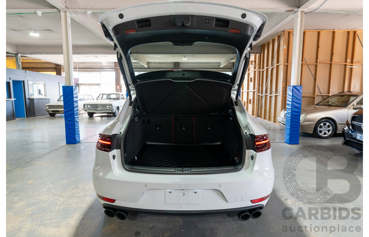 5/2016 Porsche Macan GTS (AWD) 95B MY17 4D Wagon White Twin Turbo V6 3.0L