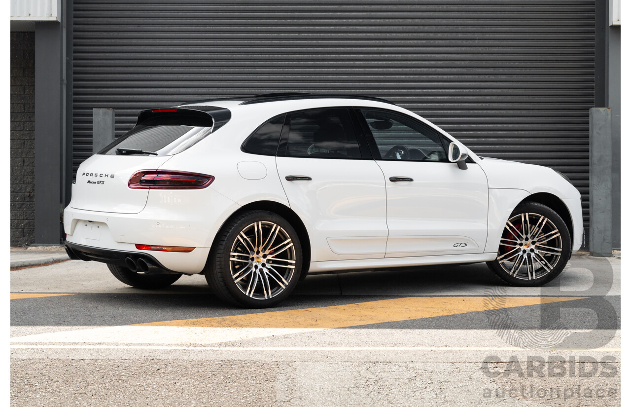 5/2016 Porsche Macan GTS (AWD) 95B MY17 4D Wagon White Twin Turbo V6 3.0L