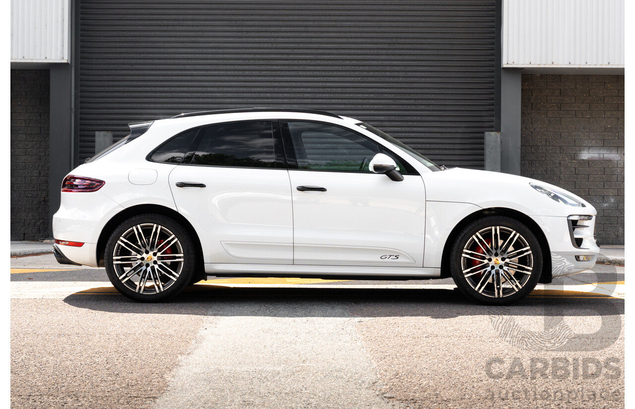 5/2016 Porsche Macan GTS (AWD) 95B MY17 4D Wagon White Twin Turbo V6 3.0L