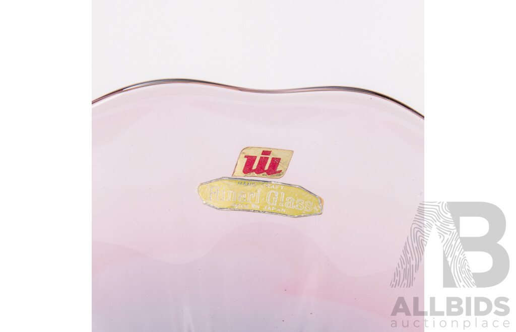 Mikasa Glass Pedestal Bowl by Walther-Glas