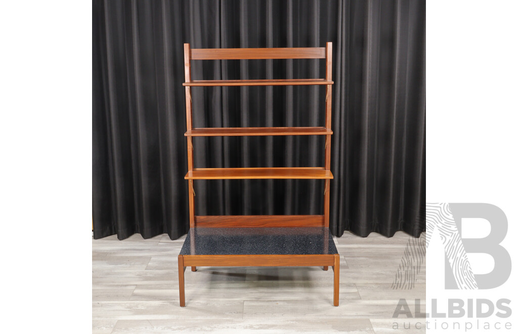 Afromosia Modular Wall Unit by Guy Rogers, English