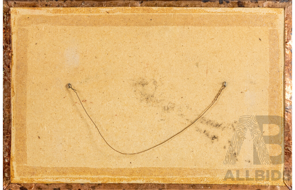 Artist Unknown (20th Century), Trio of Horses, Mid Century Copper Wall Art, 40H x 60W cm