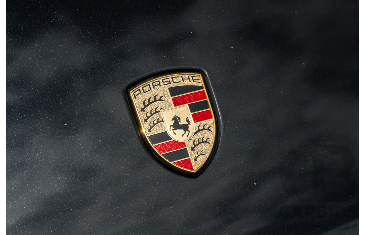 12/2016 Porsche Macan GTS (AWD) 95B MY17 4D Wagon Jet Black Metallic Twin Turbo V6 3.0L