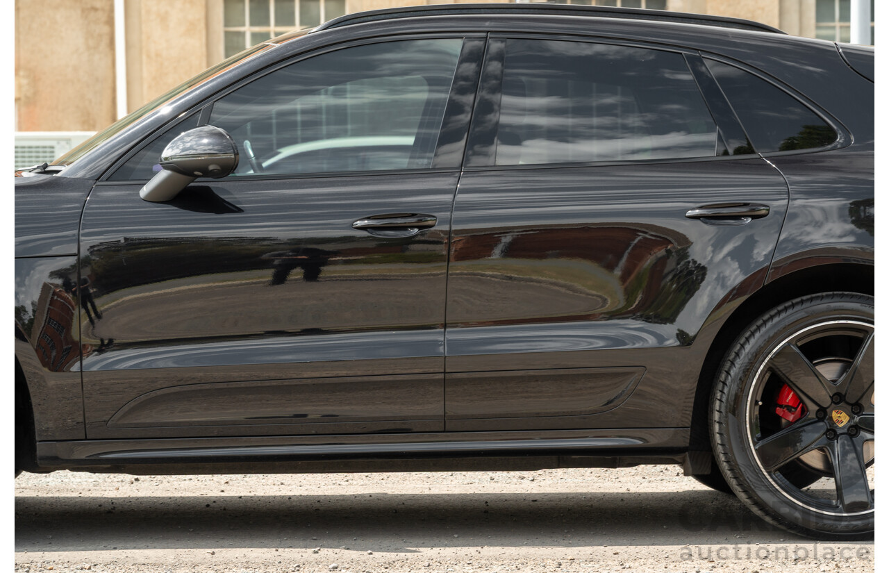 12/2016 Porsche Macan GTS (AWD) 95B MY17 4D Wagon Jet Black Metallic Twin Turbo V6 3.0L