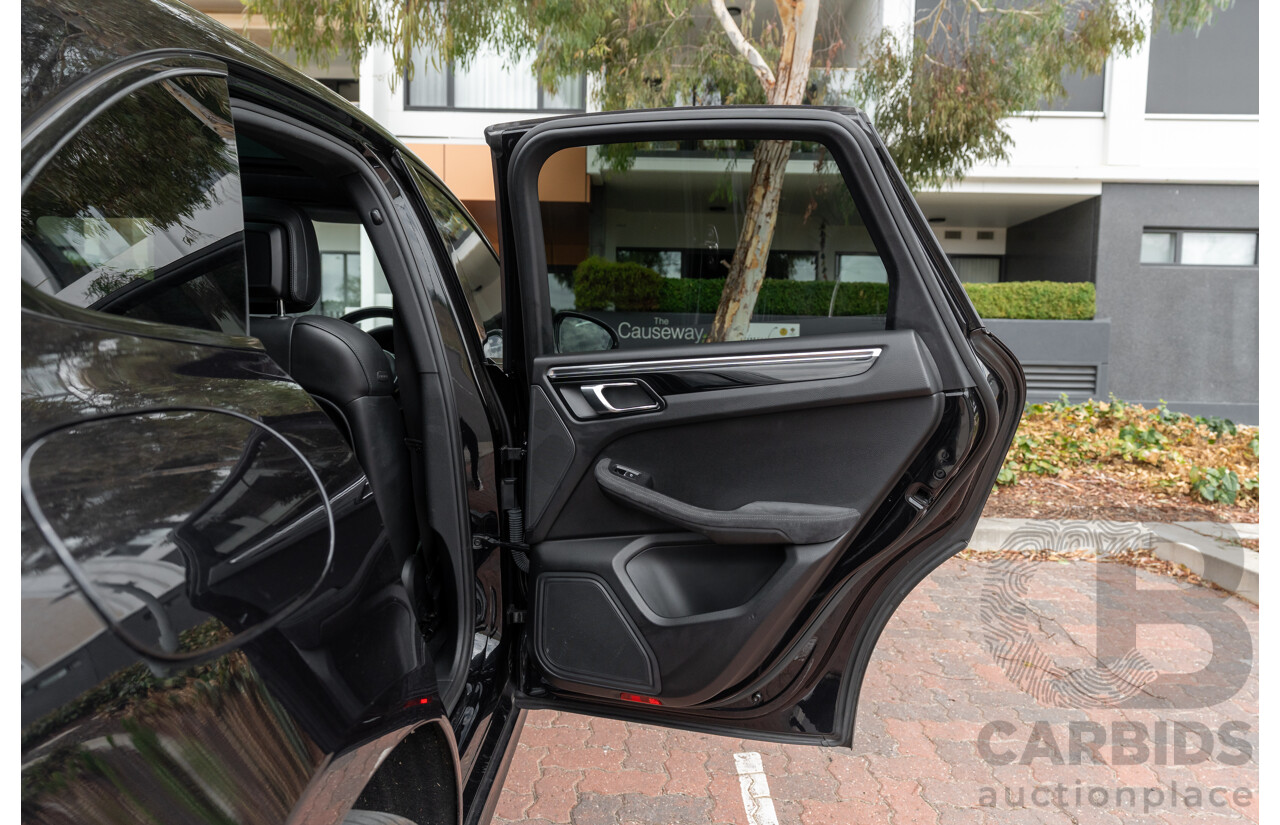 12/2016 Porsche Macan GTS (AWD) 95B MY17 4D Wagon Jet Black Metallic Twin Turbo V6 3.0L