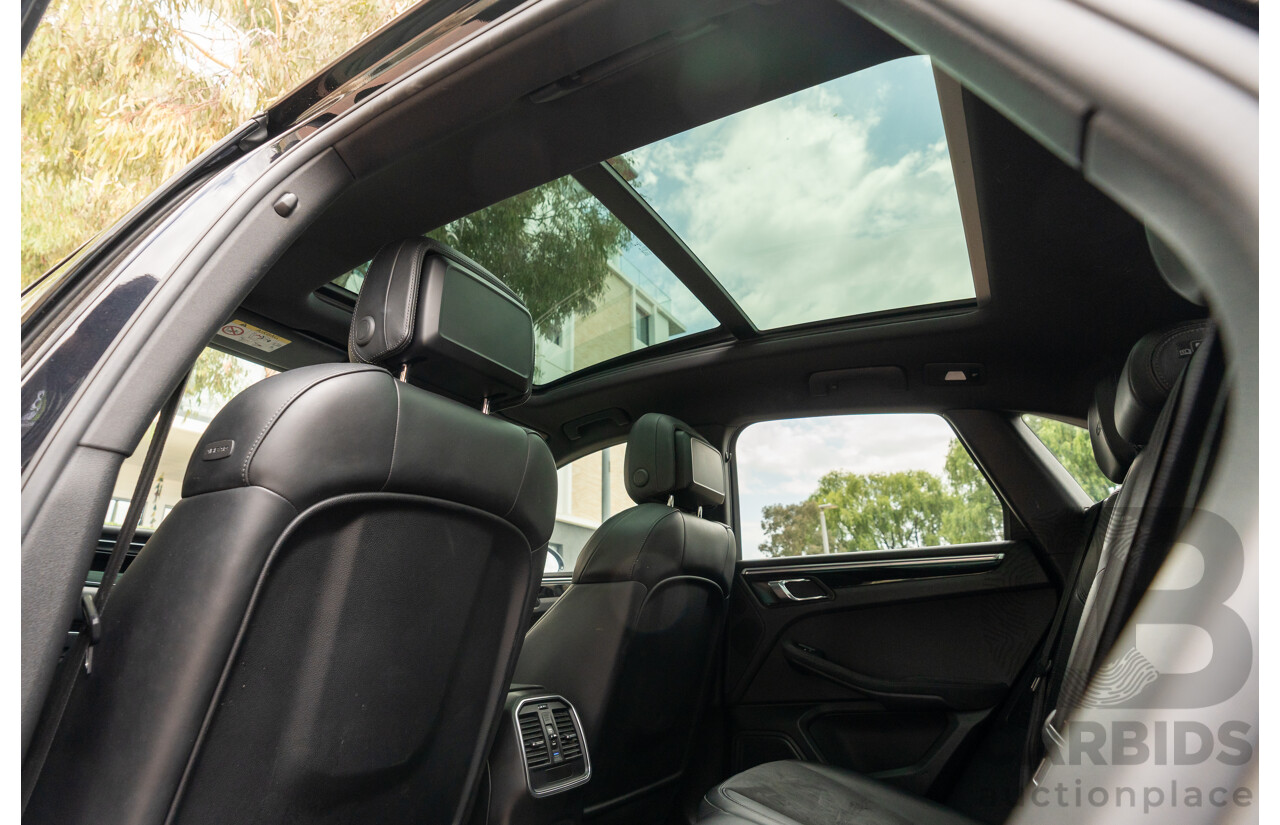 12/2016 Porsche Macan GTS (AWD) 95B MY17 4D Wagon Jet Black Metallic Twin Turbo V6 3.0L