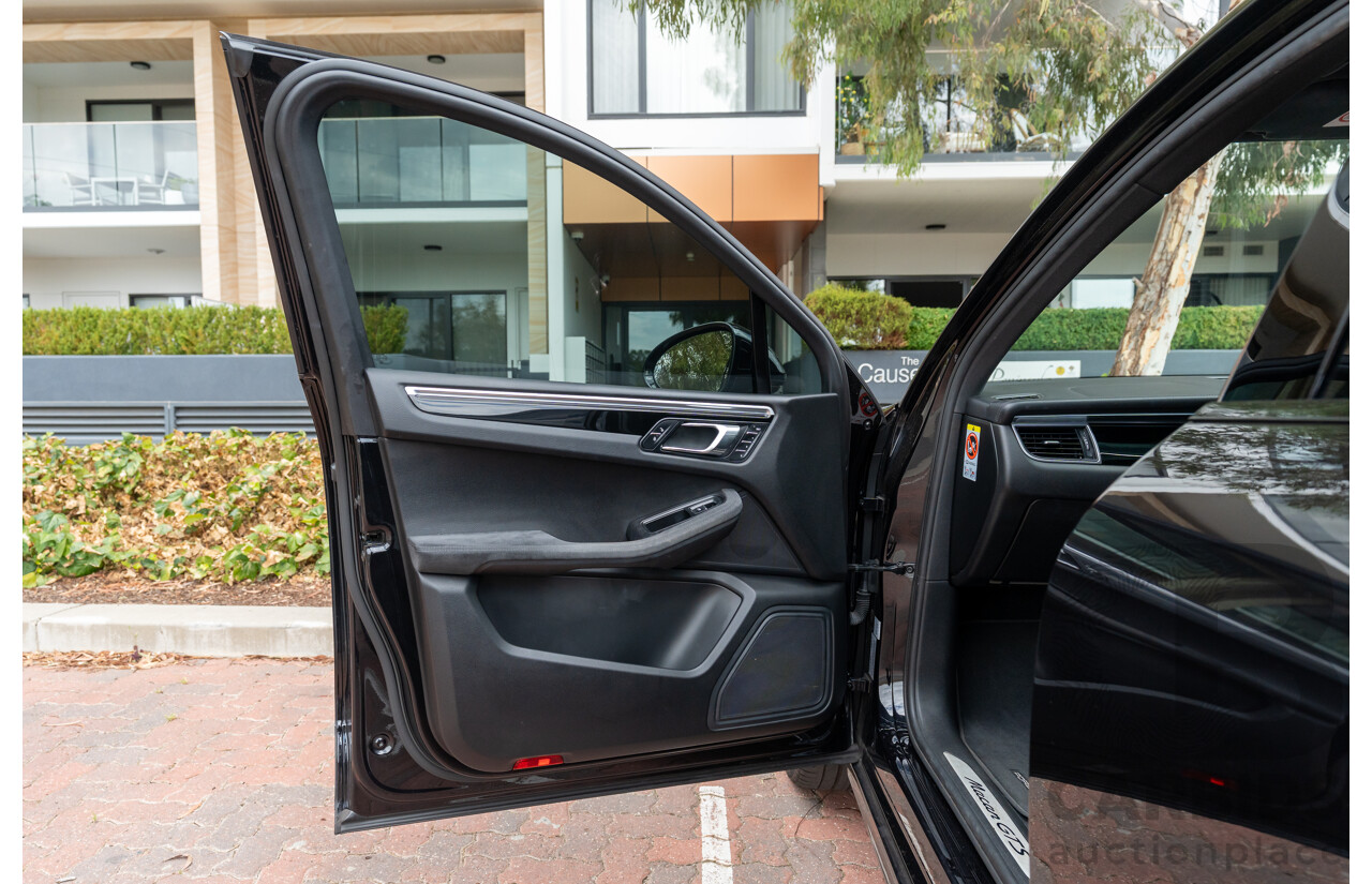 12/2016 Porsche Macan GTS (AWD) 95B MY17 4D Wagon Jet Black Metallic Twin Turbo V6 3.0L