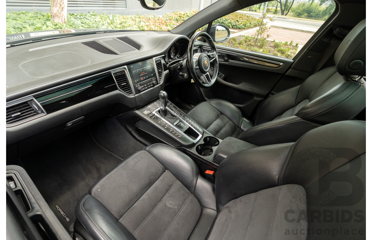 12/2016 Porsche Macan GTS (AWD) 95B MY17 4D Wagon Jet Black Metallic Twin Turbo V6 3.0L