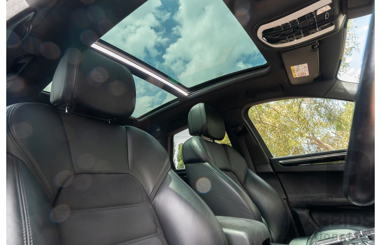 12/2016 Porsche Macan GTS (AWD) 95B MY17 4D Wagon Jet Black Metallic Twin Turbo V6 3.0L