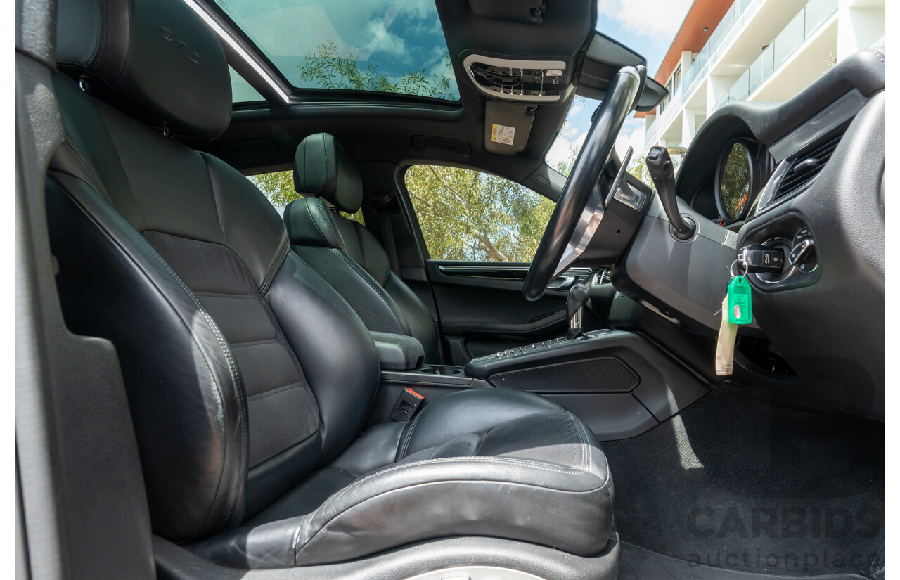 12/2016 Porsche Macan GTS (AWD) 95B MY17 4D Wagon Jet Black Metallic Twin Turbo V6 3.0L