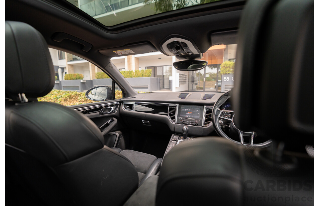 12/2016 Porsche Macan GTS (AWD) 95B MY17 4D Wagon Jet Black Metallic Twin Turbo V6 3.0L