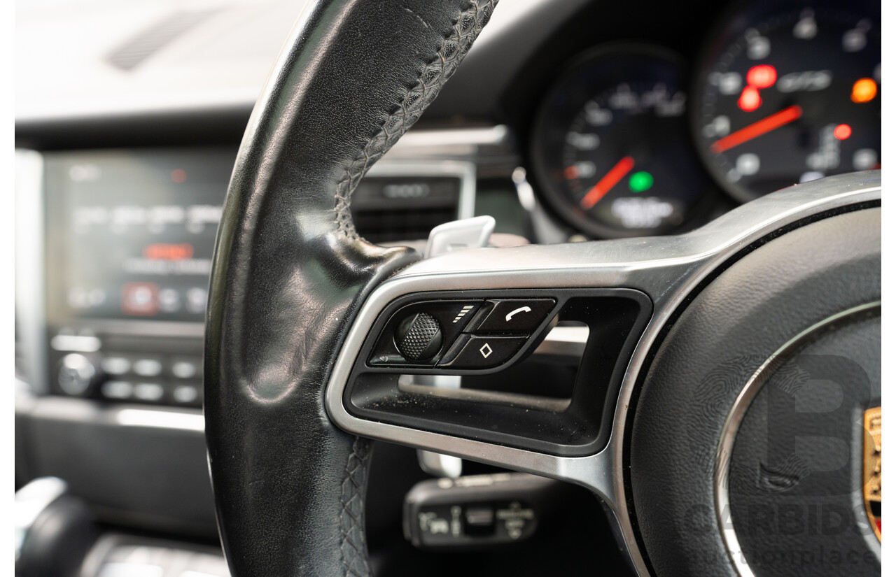 12/2016 Porsche Macan GTS (AWD) 95B MY17 4D Wagon Jet Black Metallic Twin Turbo V6 3.0L