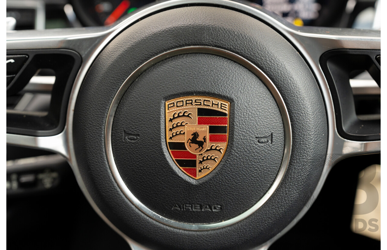 12/2016 Porsche Macan GTS (AWD) 95B MY17 4D Wagon Jet Black Metallic Twin Turbo V6 3.0L