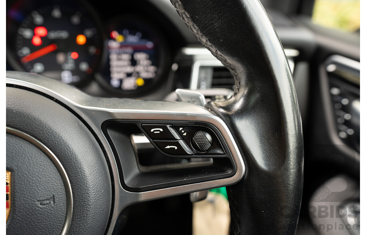 12/2016 Porsche Macan GTS (AWD) 95B MY17 4D Wagon Jet Black Metallic Twin Turbo V6 3.0L