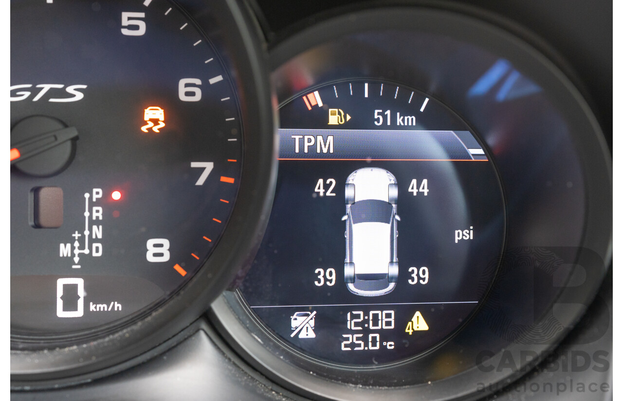 12/2016 Porsche Macan GTS (AWD) 95B MY17 4D Wagon Jet Black Metallic Twin Turbo V6 3.0L