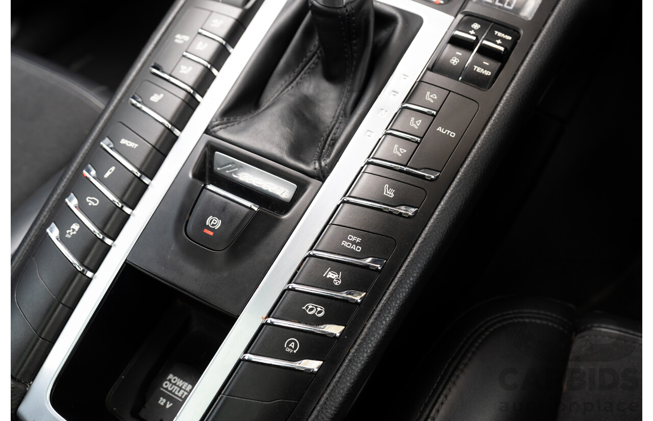 12/2016 Porsche Macan GTS (AWD) 95B MY17 4D Wagon Jet Black Metallic Twin Turbo V6 3.0L