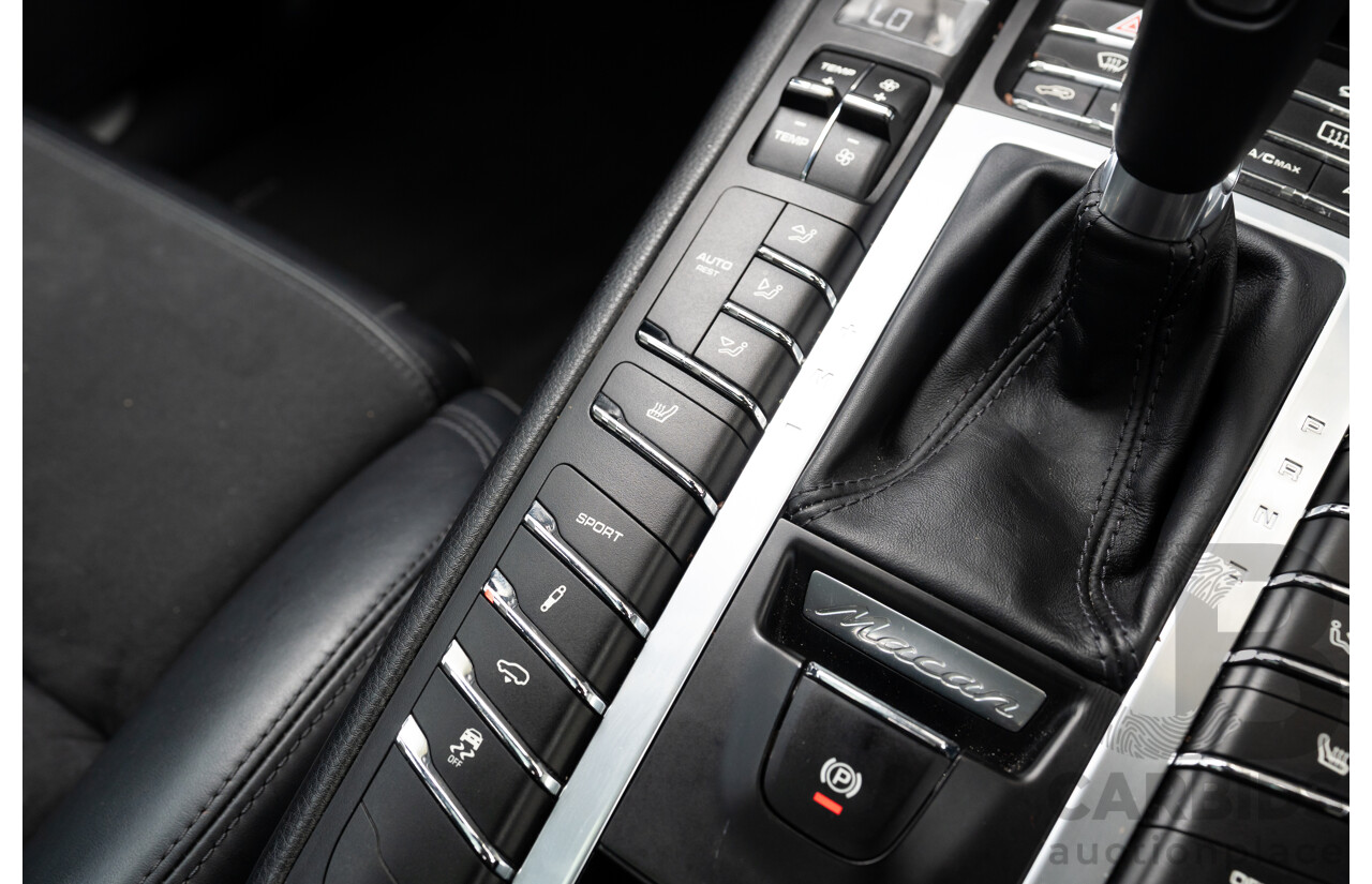 12/2016 Porsche Macan GTS (AWD) 95B MY17 4D Wagon Jet Black Metallic Twin Turbo V6 3.0L