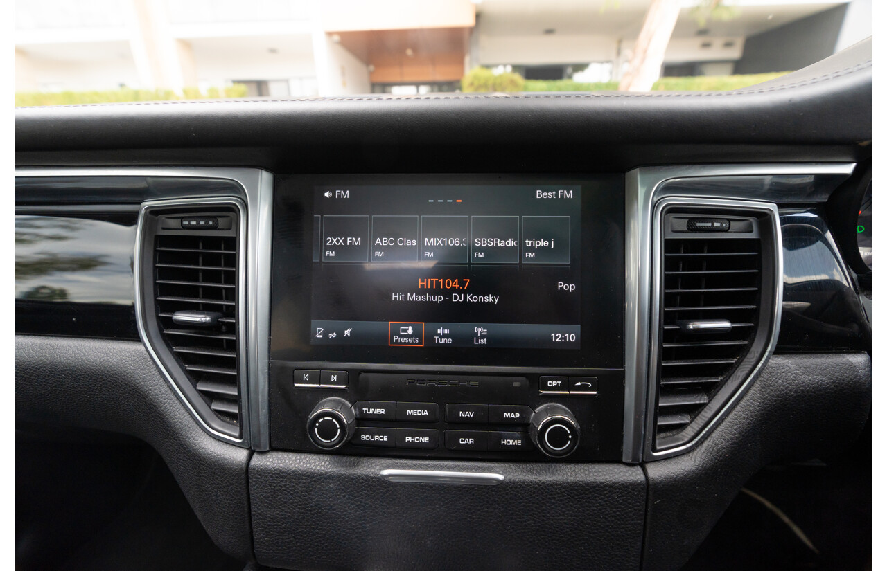 12/2016 Porsche Macan GTS (AWD) 95B MY17 4D Wagon Jet Black Metallic Twin Turbo V6 3.0L