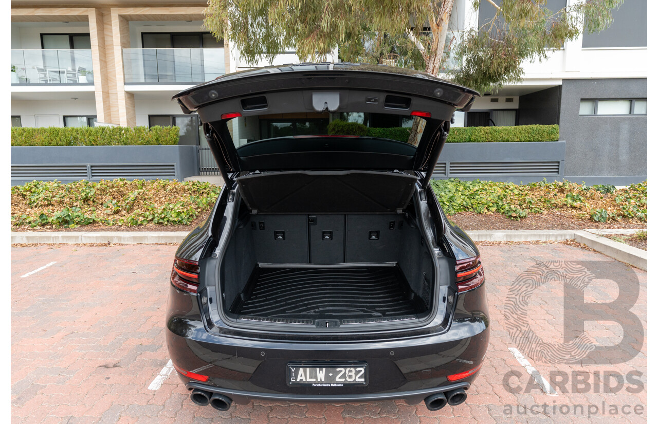 12/2016 Porsche Macan GTS (AWD) 95B MY17 4D Wagon Jet Black Metallic Twin Turbo V6 3.0L