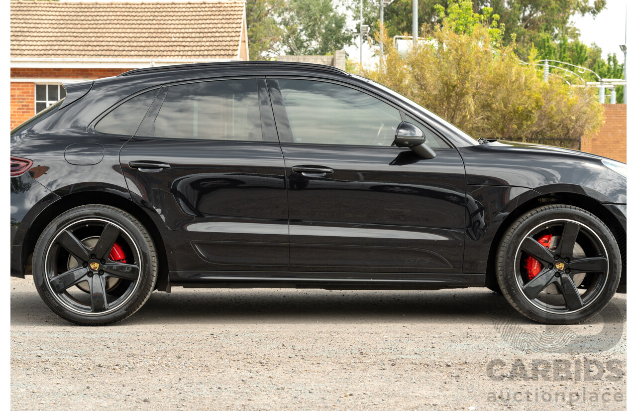 12/2016 Porsche Macan GTS (AWD) 95B MY17 4D Wagon Jet Black Metallic Twin Turbo V6 3.0L