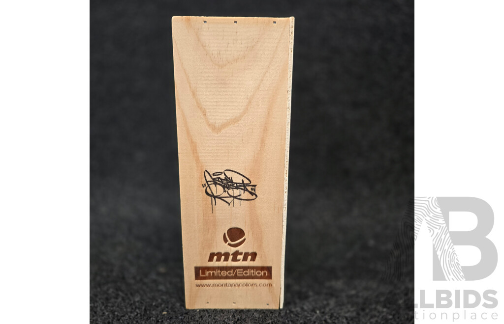 Limited Edition Artist Spray Can Collection Madsaki Mona Lisa 3, Maye, Asend, Burns124