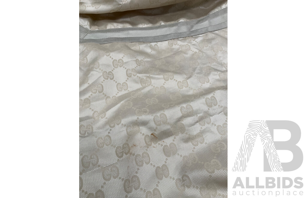 GG Jacquard Windbreaker Ecru Jacket Branded GUCCI
