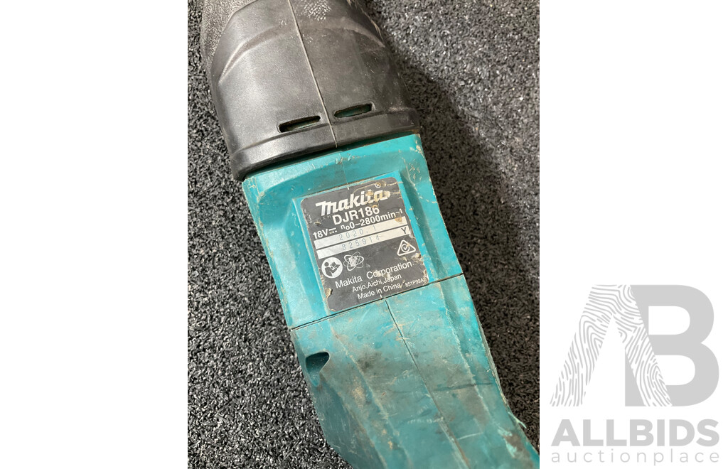 MAKITA 18V Reciprocating Saw (DJR186) - Skin Only