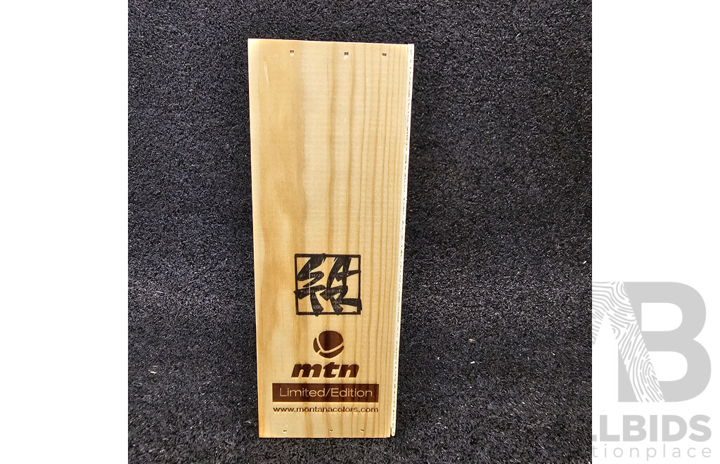 MTN Limited Edition Artist Spray Can Collection - NECK FACE SABER, SATR, RUYZDAEL