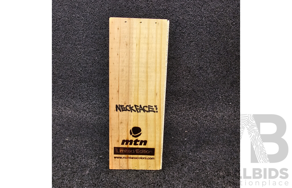 MTN Limited Edition Artist Spray Can Collection - NECK FACE SABER, SATR, RUYZDAEL
