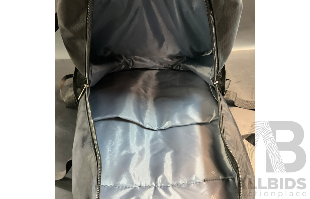 Feifan Backpack & H&M No Fear Messenger Pouch