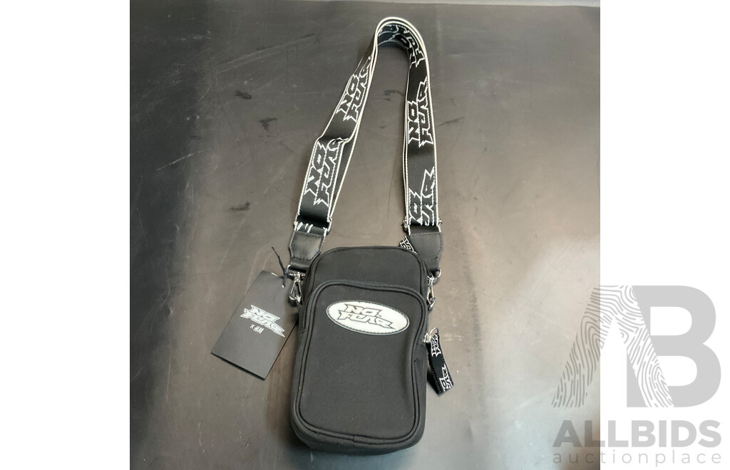 Feifan Backpack & H&M No Fear Messenger Pouch