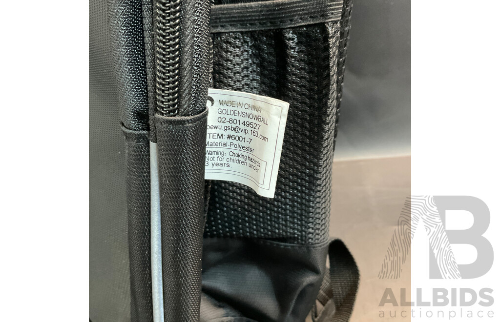 Two Golden Snowball Backpack