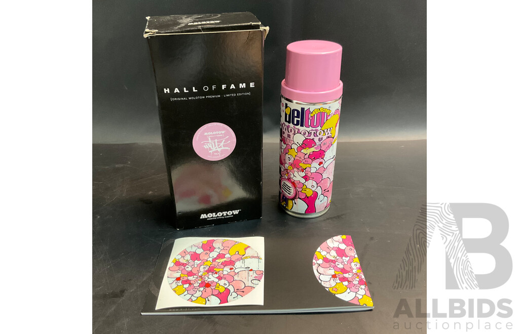 MOLOTOW Hall of Fame Tilt Bubble Pink Limted Edition Can