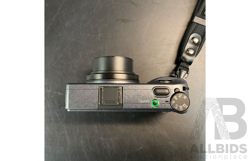 RICOH GRIIIx Camera with 4 Batteries and Battries Storage Bag
