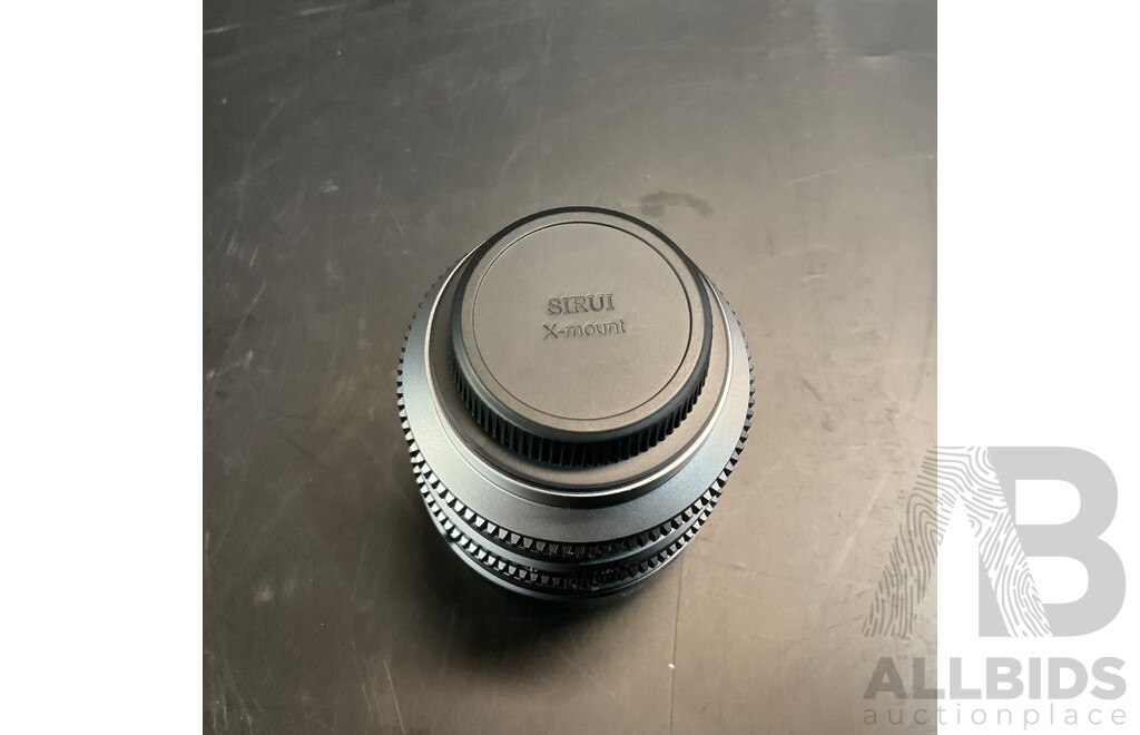 SIRUI 75mm T1.2 & 16mm T1.2 Lens for X-Mount - Metal Grey