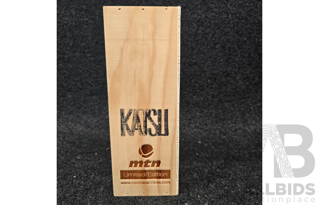 MTN Limited Edition Artist Spray Can Collection KATSU, Alonso Alcalde, Mark Bode, Mr DHEO