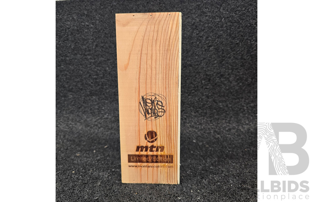 MTN Limited Edition Artist Spray Can Collection KATSU, Alonso Alcalde, Mark Bode, Mr DHEO