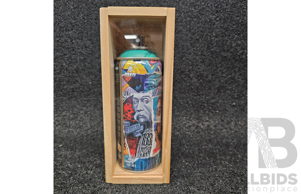 MTN Limited Edition Artist Spray Can Collection KATSU, Alonso Alcalde, Mark Bode, Mr DHEO