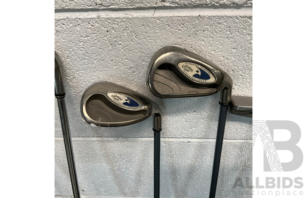 Assorted Srixon, Callaway Clubs - Lot of 9