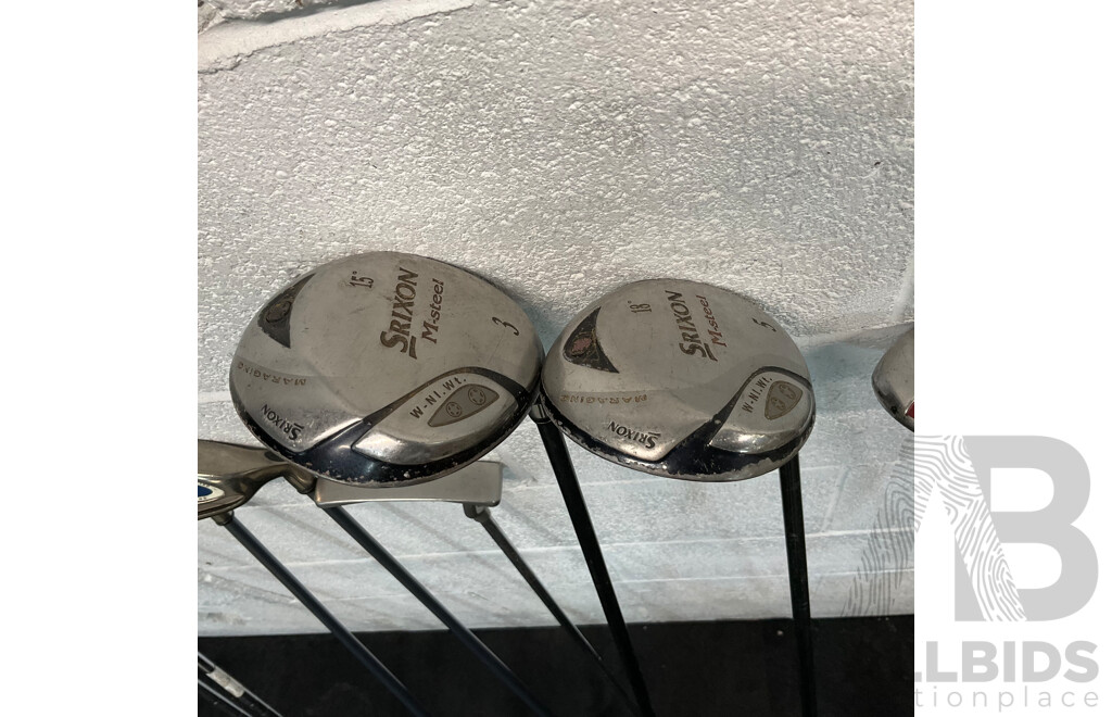 Assorted Srixon, Callaway Clubs - Lot of 9