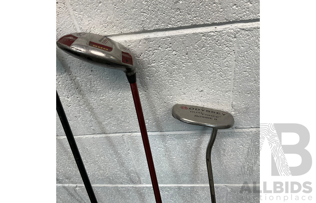 Assorted Srixon, Callaway Clubs - Lot of 9