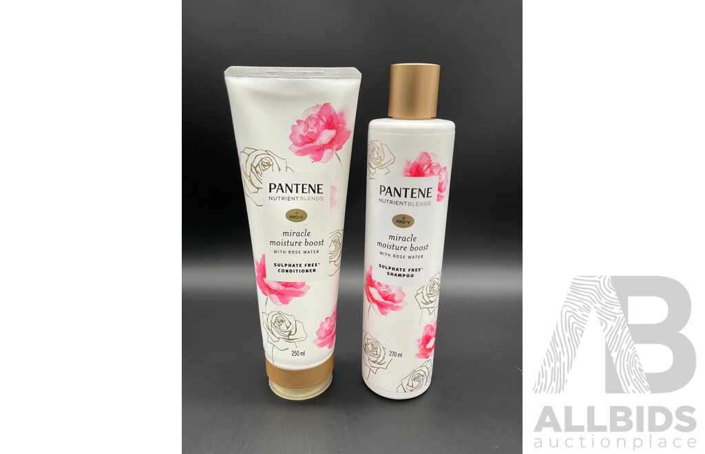 Assorted Cosmetics, Including L'OREAL Creams and Serum, PANTENE Hair Products - Lot of 7