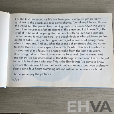 Eugene Tan,  ''Icebergs Barrell'' by Iconic Bondi Photographer of Aquabumps, Framed Photo